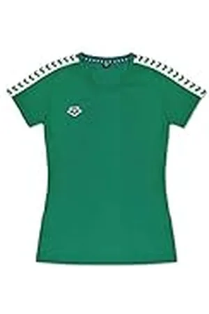 Arena Camiseta para Mujer, Evergreen-Color Blanco, Talla única