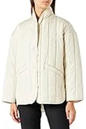 JJXX Jxalice Quilted Jacket Noos Chaqueta, Color Blanco, XL Mujeres