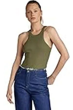 G-Star Para Mujer Camiseta Sin Mangas Italian Army Ultra Slim, , M