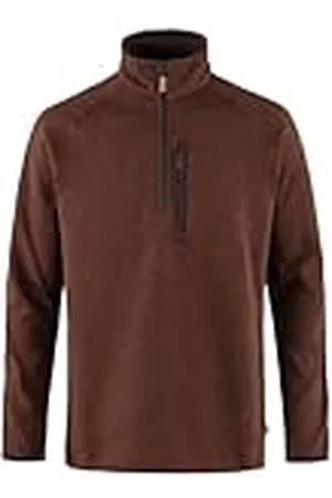 Fjällräven Fjallraven 87154-215 Övik Fleece Half Zip M Sweatshirt Hombre Autumn Leaf Tamaño L