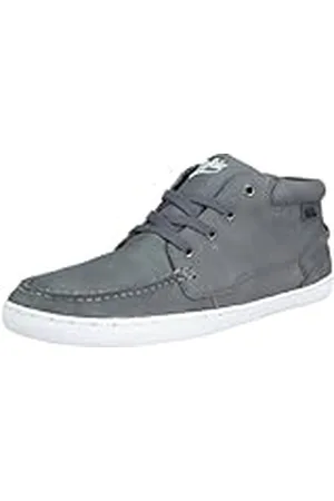Buffalo 5050-2833 Oil Nubuck Lea Grey 01 115617 - Zapatillas de Cuero para Hombre, Color , Talla 40