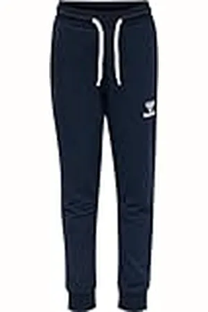Hummel Hmlon Pants - Pantalones Infantiles Unisex, Unisex niños, Pantalones., 213322, Black Iris., 116