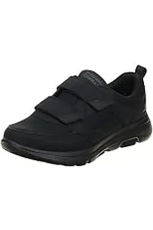 Skechers Gowalk 5 Wistful-Hook and Loop Athletic Mesh Performance Walking Shoe Sneaker, Zapatillas Hombre, Black, 43 EU