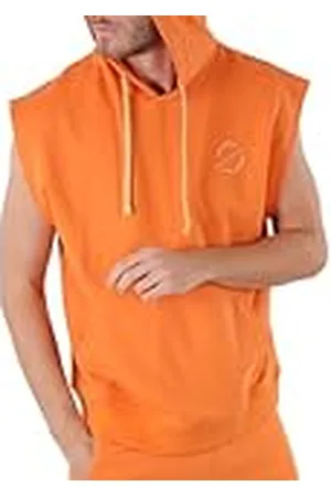 Deeluxe Sudadera Marca Modelo Sweat Manches Courtes Orange Homme Disco