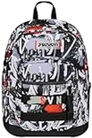 7 for all Mankind Mochila doble compartimento New Fit, Spray Me, , Bolsillo Porta Cantimplora, Maxi Capacidad, Respaldo Preformado, Mochila Escuela y Viaje, Niños y Niños, , Talla única, Escolar