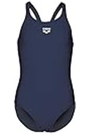Arena Dynamo Junior R Bañador de Una Pieza para Niña, Bañador Deportivo de Tejido MaxFit Eco Resistente al Cloro y al Salitre, con Protección UV UPF 50+