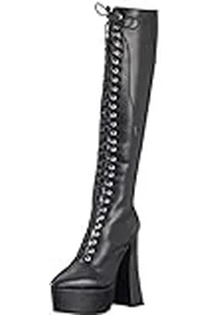 Lamoda Ataque de pánico, Botas Altas hasta la Rodilla Mujer, Color , 37 EU