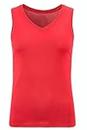 Odlo Mujer Camiseta sin mangas de ropa interior funcional con escote en V ACTIVE F-DRY LIGHT ECO