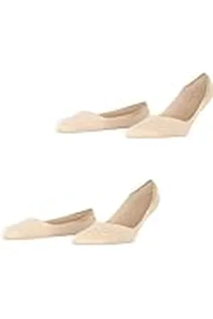 ESPRIT Cotton Invisible Multipack W In algodón invisibles lisos 2 pares, Calcetines pinkies Mujer, , 39-42