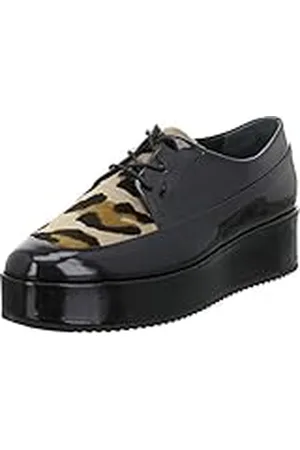 Högl Mody, Bailarinas con Punta Cerrada Mujer, Multicolor (Schwarz/Natur 0110), 41 EU