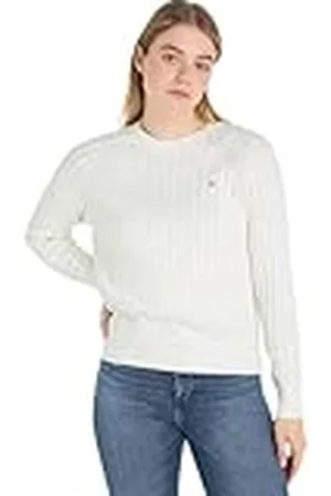 Tommy Hilfiger Co Cable C-nk Sweater Ww0ww41142 Suéter, , L para Mujer