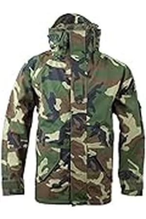 Mil-tec Lamines Us Woodland - Chaqueta para hombre (3 capas)