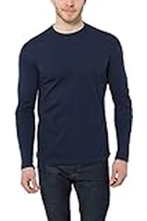 Lower East LE133 Camiseta de Manga Larga, , M (Pack de 5) para Hombre