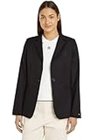 Tommy Hilfiger SMD Core Regular SB Blazer WW0WW39977 Blazers/Chaquetas Deportivas, Negro (Black), 38 para Mujer