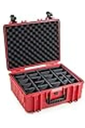 B&W International - Maletín de Transporte para Exteriores (Tipo 6000, con división Variable de Compartimentos, Resistente al Agua según IP67, Resistente al Polvo, irrompible e Indestructible)