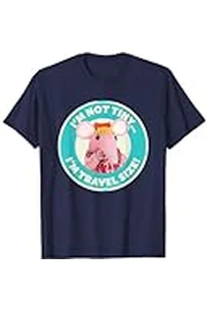 Clangers Tiny Clanger ¡No soy pequeño, soy talla de viaje! Retro Camiseta