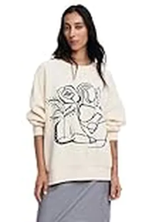 Desigual Sudadera de Manga Larga para Mujer, , L