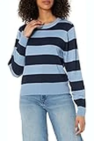 THE DROP Sudadera cálida de cuello redondo Irina para Mujer, , XXL Grande