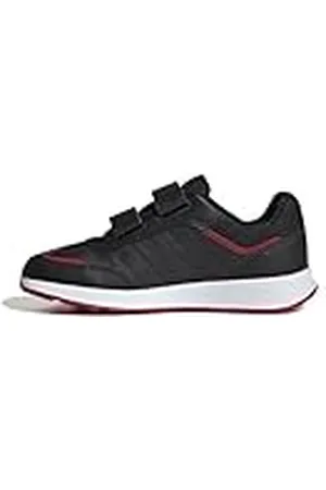 adidas TENSAUR Switch Shoes Children, Zapatillas para Correr, Core Black/FTWR White/Better Scarlet, 30.5 EU