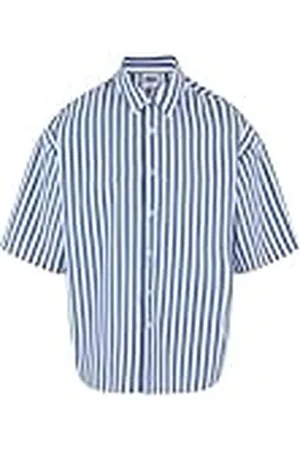 Urban classics Tb6658-striped Short Sleeve Summer Shirt Camisa, , S Hombres
