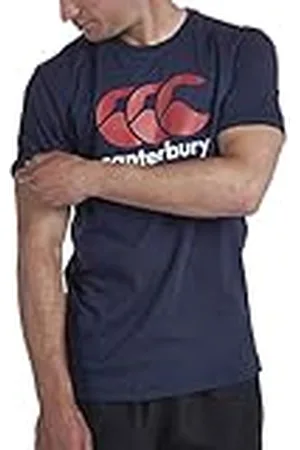 Canterbury CCC Logo Camiseta, Hombre, Azul Marino, 4XL
