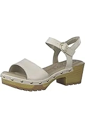 Tamaris 8-88205-20, Sandalias Planas Mujer, OFFWHITE, 37 EU Ancho