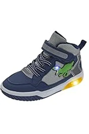 chicco Zapatos con Luces, Zapatillas Niña y Niño con Doble Velcro, Cómodos, Flexibles y Transpirables, Ideales para Primavera, Otoño e Invierno, Zapatos Niño y Niño/Niña y Niña