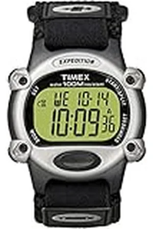 Timex Orologio Expedition Digital CAT Uomo a grandezza naturale con cinturino rapido nero T48061