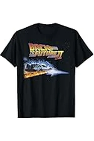Back To The Future Fire And Lightning Car Camiseta