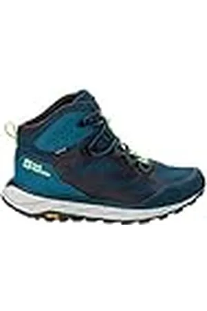 Jack Wolfskin Terraventure Texapore Mid M, Zapatillas para Caminar Hombre, Azul (Dark Sea), 41 EU