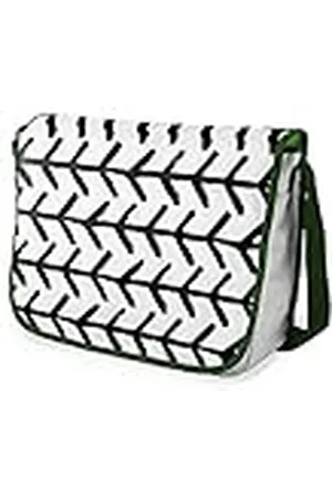 Bonamaison Bolso escolar de mensajero impreso digitalmente con correa caqui para estudiantes, bolsa cruzada, bolsa de mensajero, bolsa de hombro para la escuela, vuelta a la escuela, tamaño: 29 x 36