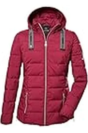 G.I.G.A. DX by killtec Mujer Chaqueta acolchada con capucha desmontable GW 4 WMN QLTD JCKT, weinrot, 44, 41341-000