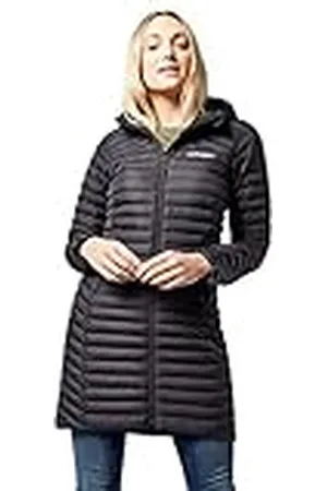 Berghaus Nula-Chaqueta Larga con microaislamiento, diseño Duradero, Resistente al Agua Aislante, Mujer, , 40