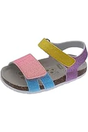 chicco Sandales à Double Velcro, Confortables, Légères, Flexibles et Transpirables, Niñas, Diseñado en Italia