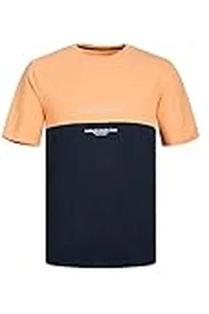JACK & JONES JACK&JONES JUNIOR Jjeryder Blocking tee SS Sn Jnr Pantalones Cortos Chinos, , 152 cm para Niños