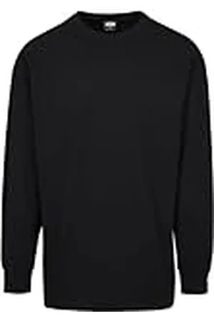 Urban classics Boxy Heavy Longsleeve Camiseta de Manga Larga, Negro (Black 00007), XXL para Hombre