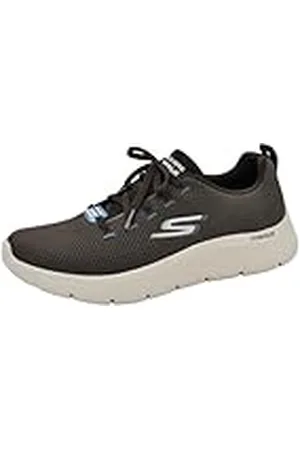 Skechers Go Walk Flex Vespid Zapatillas para Hombre, Brown, 44.5 EU