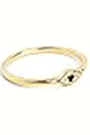 SINGULARU Anillo Ojo de Horus. Plata de Ley 925 con Acabado Baño de de 18 Kt. Joyas para Mujer. Talla 14