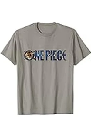 Onepiece Camiseta Gráfica Logo Sombrero de Paja Anime Camiseta