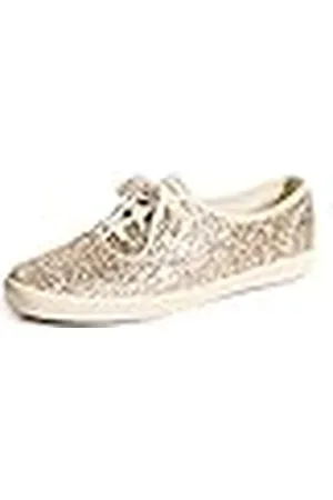 Keds Champion Glitter Lace Up, Zapatillas Mujer, Gold, 39 EU