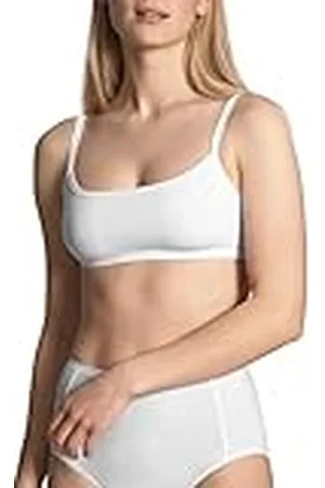 Calida Eco Sense Bustier, White, XS Women