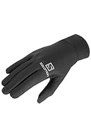 Salomon Cross Warm Gloves, Guantes Unisex, Perfectos para Correr, Senderismo, Esquiar y Snowboard, Neggro/Black, Extra Small