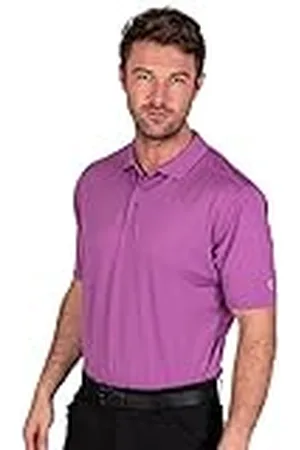 Island Green Hombre Igts2086 Micro-Pique CoolPass Polo de Golf - - M