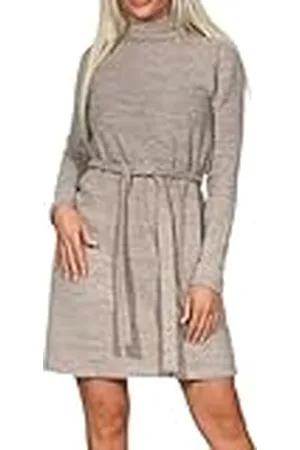 VERO MODA Vmbella LS Short Dress Jrs Noos Vestido de Punto, , L para Mujer