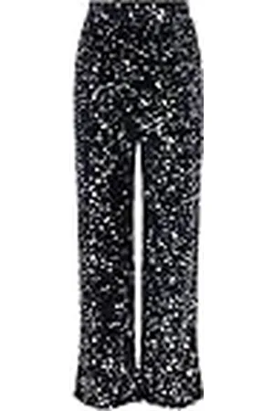 Pieces® Pckam HW Wide Pant BC Pantalones de Tela, , L para Mujer