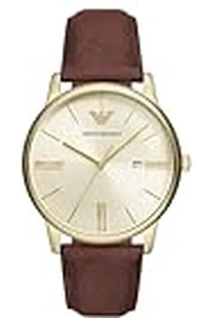Emporio Armani Reloj Analógico para para Hombre de Cuarzo con Correa en Cuero AR11610