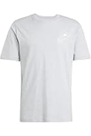 adidas Hombre Lounge Verbiage Circle Graphic T-Shirt, , XS