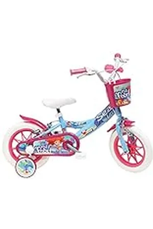 Denver Sea Life - Bicicleta para niña, Azul/Fucsia/Blanco, 12" Pulgadas