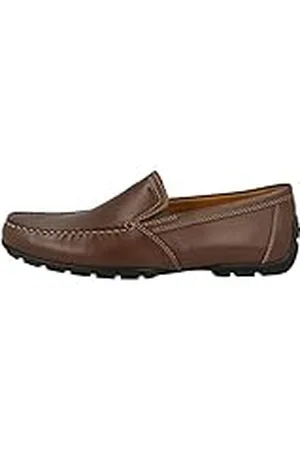 Geox U Moner V, Mocasines para Hombre, Marrón , 43.5 EU