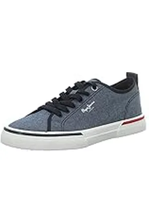 Pepe Jeans Kenton Smart 22 Chambray, Zapatillas Hombre, Azul (564Chambray), 46 EU